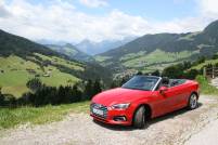 Schön anzusehen: Audi A5 Cabrio und das malerische Alpbachtal