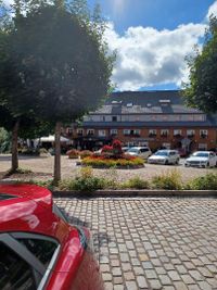 Marktplatz in Schluchsee mit Hotel Schiff